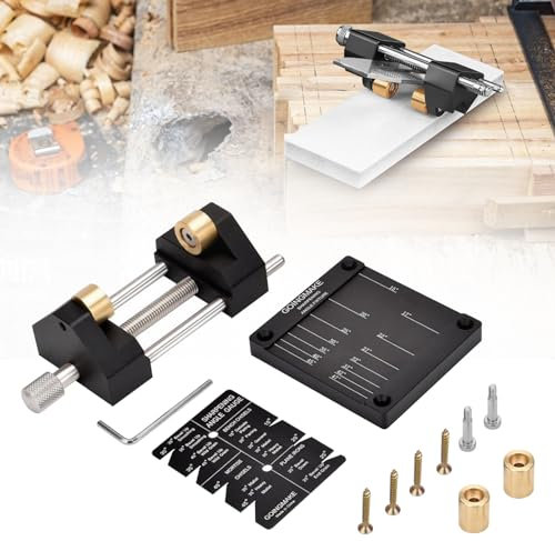 Kit de plantilla de afilado de cincel, kit de afilado de guía de afilado de acero inoxidable, soporte de guía de afilador de cincel para cinceles de 5/32 a 3 pulgadas