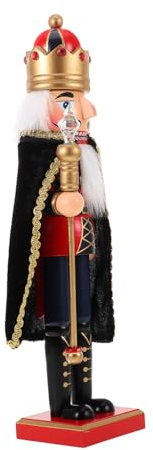 MAGICLULU Nutcracker Decoration Large Soldier Nutcracker Outdoor Wood Craft Holiday Home Decor