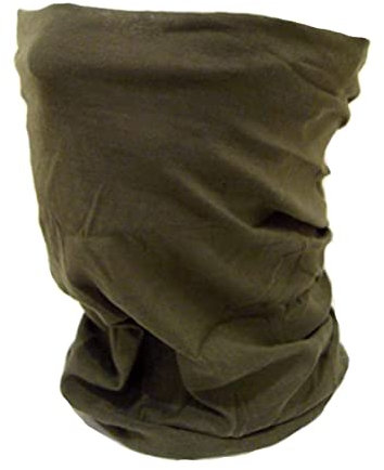 7X Tour de Cou Masque Cagoule 12 en 1 - Coloris Kaki - Airsoft - Paintball - Moto - Ski - Snow - Surf - Outdoor
