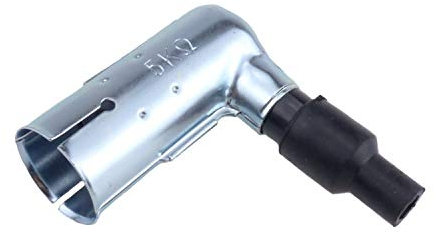 MZA Meyer-Zweiradtechnik 10321.0 Kerzenstecker 5 Kilo-Ohm, Wassergeschützt, 90 Grad Abgewinkelt
