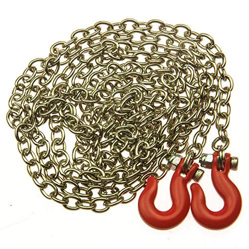 1/10 Scale Metall Anhänger Haken mit 890mm Kette for RC Crawler Auto Truck Car SCX10 AX10 Wraith