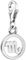 Nenalina Sternzeichen Skorpion Karabiner Charm Anhänger für Bettelarmband aus 925 Sterling Silber 713300-000