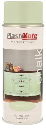 Plasti-kote Chalk Finish Spray Pastel Green 400ml