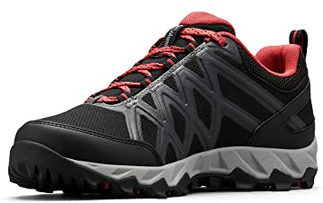 Columbia Peakfreak X2 Outdry WP wasserdichte Wanderschuhe für Damen, Schwarz (Black x Daredevil), 38 EU