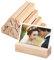 TOYANDONA 10Pcs Wooden Table Place Card Stands Party Table Number Clip Holder Photo Picture Display Stand for Party Home Office