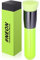 Docolor Brocha plana Kabuki para base de maquillaje, profesional, sintética, perfecta para difuminar líquido, crema líquida, verde neón