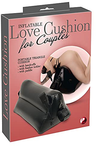 Orion Love Cushion Liebekissen Schwarz 60 cm