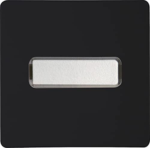 Kopp HK05 - Wippe mit Beschriftungsfeld, Farbe: Mattschwarz, 5 er Pack, 334250005
