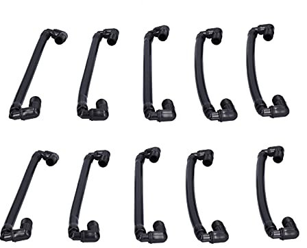 Tissting 10Pcs Swing Joint Rohr, G1/2 Außengewinde Swing Joint Drehbarer Tragarm Sprinkle Anschlüsse Rohr Bewässerung Drehgelenk Rohr für Automatische Gartenbewässerung