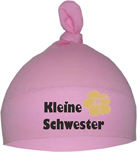 Baby 1-Zipfelmütze unifarben (rosa) (Gr. 2 (KU: 39-53)) Kleine Schwester