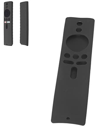 Custodia Protettiva per Telecomando, Custodia Protettiva in Silicone Antiscivolo per Telecomando Adatta per Mi Box S, Mi TV Stick e Mi Box S 4K(Grigio)