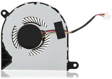 Ventilador de Refrigeración de CPU para Portátil, Enfriador de CPU para DELL Inspiron 13 5368 5378 5379 7368 7375 7378 15 5568 5578 5579 7579 7569 y Latitude 3390 3379 Series