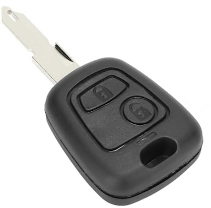 Coque de clé de voiture, coque de remplacement légère pour porte-clés Peugeot 206 306 307