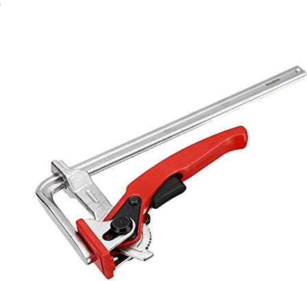 Tischklemmen, Schnellführungsschienenklemme, F-Klemme für MFT und Führungsschienensystem, Holzbearbeitung, Heimwerken, 160 x 60 mm/120 x 60 mm/200 x 60 mm/300 x 60 mm, für Werkbank, Holzbearbeitung,