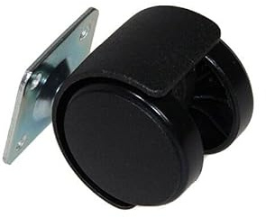 Ruota Nera compatibile per delonghi Condizionatore Climatizzatore Pinguino