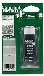 Colorant Universel Pour peinture jusqu'a 10 Litres - 25ml – Made in France - VERT EMPIRE - 120