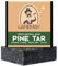 Walopola 100g Kiefernteer Seife, Pine Tar Bar Soap, Natürliches Seifenstück für Männer, All-natürliche Stückseife für Männer, Kiefernteerseife zur Befeuchtung, Aufhellung, Entfettung von Milben