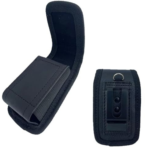 UPONEW Black Leather Shockproof Soft Protective Phone Case Phone Holder Cover for Nokia 2760, Nokia 2780 Flip