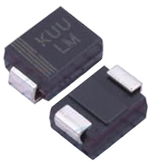 TVS-Diode, unidirektional, Vrwm: 15 V, SMB KSMBJ15A-E3/52, 50 Stück