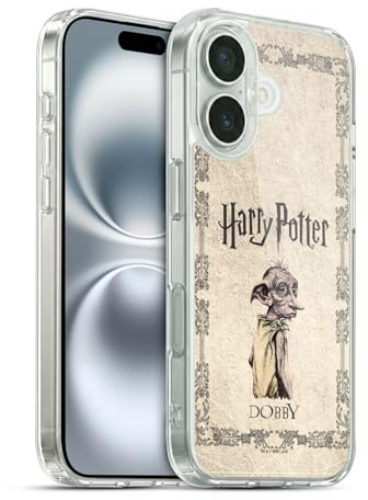 Head Case Designs Officially Licensed Harry Potter Dobby House Elf Creature Chamber Of Secrets II Gel Case [Military Grade Protection] Compatible With Apple iPhone 16