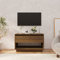 Iiaky TV-Schrank Braun Eichen-Optik 70x41x44 cm Holzwerkstoff Unterschrank Fernsehschrank TV Board Sideboard HiFi-Tisch