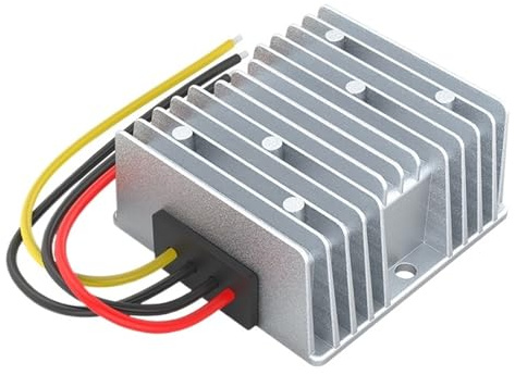 Convertitore di alimentazione per auto da 24 V a 12 V, 13,8 V, 19 V, 24 V, 24 V, 9 - 36 V a 12 V, 13,8 V, 19 V, 24 V, stabilizzatore di tensione CC, modulo trasformatore DC-DC impermeabile (5 A, 24 V)