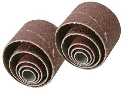 10 Pack 80 Grit Sanding Sleeves - 13mm, 19mm, 25mm, 38mm, 50mm - 2 of Each