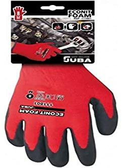 Juba G, nailon/fibra Lycra sin costuras recubierto nitrilo foam microporoso,dorso fresco - SIZE: 10