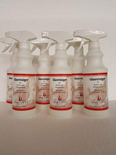 Spartherm fireplace glass cleaner, oven glass, panes cleaner.