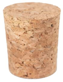 Fasskorken KORKEN aus NATURKORK Flaschenkorken NATURKORKEN STOPFEN Spitzkorken (30/25mm - 1Stück)