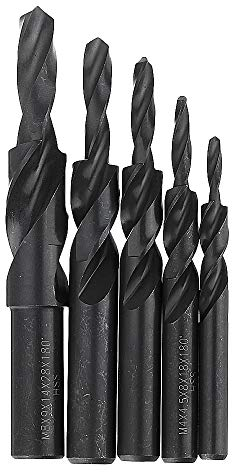 ExcLent M3-12 180-Grad-Hss-Spiral-Stufenbohrer Zweistufiger Senkbohrer-Teilstufenbohrer - M6