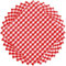 Tatuo 100 Blatt Gingham Papier Servietten mit 3 Schichten Einweg Klassische Karierte Papier Servietten 33 x 33 cm für Picknick Neujahr Weihnachten Geburtstag(Rot und Weiß)