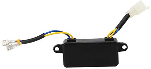 Regolatore di Tensione, Automatico AVR 250V 220UF 6 Fili per Generatore 1-3KW Distanza Tra i Fori 10 cm / 3,9 Pollici
