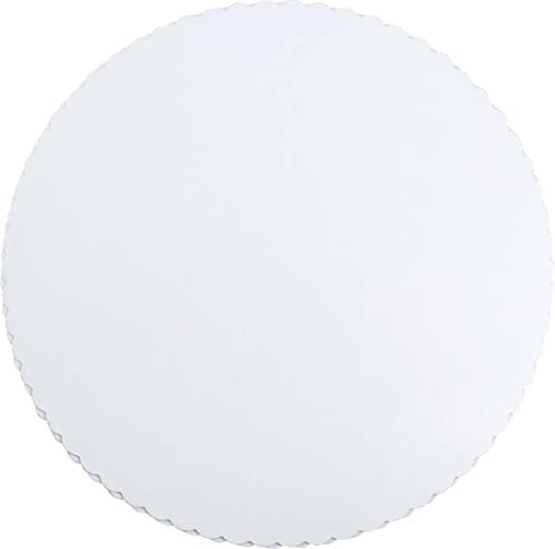Zenker 6 Tortenunterlagen aus Pappe – Ideal für Kuchen und Torten aller Größen, mit geriffelter Außenstruktur für stabilen Halt