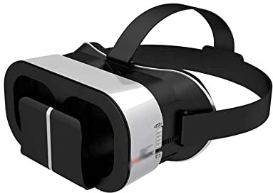 XYLXJ VR Auricolare Realtà Virtuale VR Occhiali 3D VR Set 3D Occhiali di Realtà Virtuale, Regolabile VR Occhiali Supporto Smartphone con Gamepad