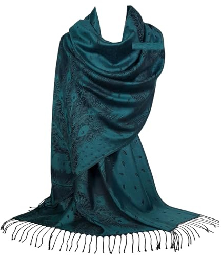 GFM® Schal im Pashmina-Stil, Pao-Federmuster