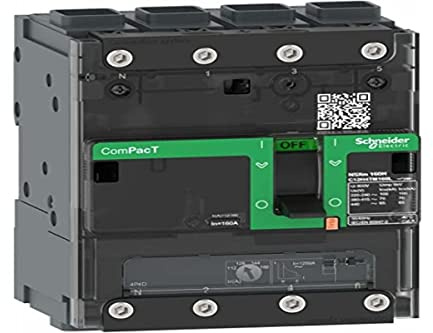 Schneider Electric ComPacT NSXmB, Leistungsschalter MCCB 4-polig, 63A, Fest
