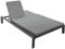 Hespéride - Lit de Piscine Double Évasion Anthracite et Graphite