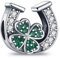 TINSLO Charm Anhänger Damen 925 Sterling Silber für Armband Charms Beads passend für Pandora Armband und Halskette, Kompatibel mit Europäischen Armbänder für Frauen Mädchen B8