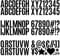 Self Adhesive Vinyl Letter Number Stickers Kit, Mailbox Numbers Sticker for Mailbox, Alphabet Number Stickers, Decals for Sign, Kitchen,Door, Business, Addres (2.5inch, black)