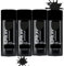 various Pintura Spray Negro Mate de 400 ml Adecuado para las Superficies de Metal, Madera y Plástico Pack de 4 Unidad