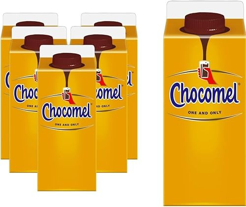 Chocomel Original Dutch Chocolate Milk, 750 ml (Pack of 6) | Ready-To-Drink Beverage, Rich Cocoa, Gluten-Free, Vegetarian