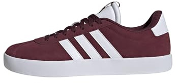 adidas Herren VL Court 3.0 Shoes, Shadow Red/Cloud White/Shadow Red, 36 2/3 EU