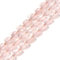 Natural Rose Quartz Heart Shape Faceted 12mm Beads Crystal Loose Beads for Jewelry Making DIY Necklace Bracelet Accessories 15 inch