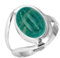 Jeweloporium 925 Silber Ringe für Damen Grün Natürlich Russischer Amazonit Edelstein Boho Silber Ringe Größe 62(19.7) Jubiläum - Geschenk Handgefertigt Schmuck