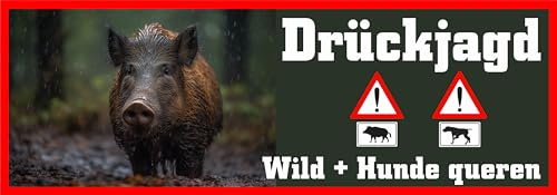 Werbebanner Drückjagd Sau 3