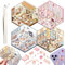 4 Sets DIY 3D House Stickers, DIY Haus Aufkleber Stickers Machen Sie Ihren Eigenen, Supermarkt, Kaffeehaus, Buchhandlung, Restaurant, Cute 3D Scene Sticker Set mit 1 Pinzetten