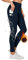 H.MILES Thermo Sport Leggings Damen Winter Wasserdicht Fleece Gefüttert Leggins Hohe Taille Blickdicht Sportleggings Laufhose mit Taschen Marine Blau L