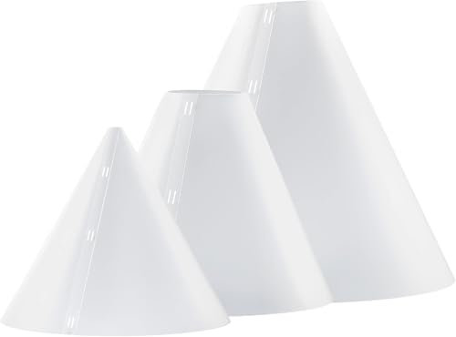 ZUOMIDIE Set of 360 Light Cone Photo Light Flash Diffuser for Shooting Reflective Items, for Small Product, Diffusion Photography Shooting Reflective, Alternative to Photo Box (3 PCS)