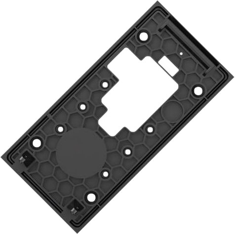 Zymoplas No Drill Ring Doorbell Holder Strong Adhesive for Secure Installation ABS Renter Friendly Ring Doorbell Mount